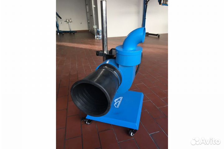 Вентилятор для систем удаления выхлопных газов