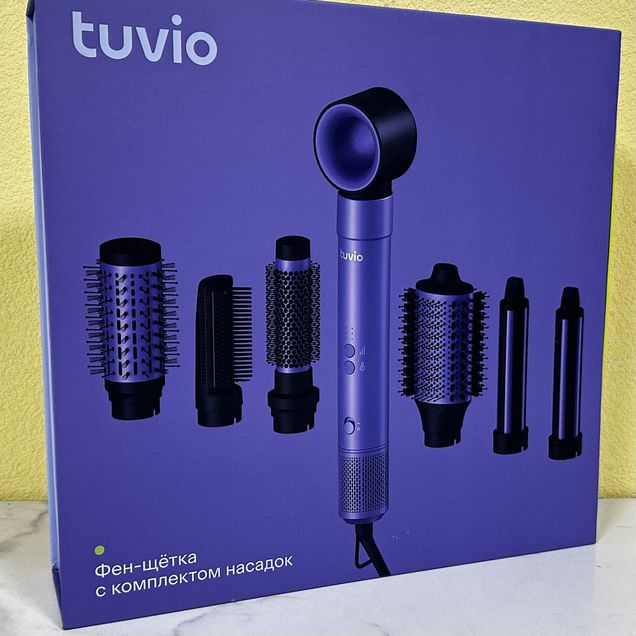 Фен-стайлер с ионизацией Tuvio HBI1415 фиолетовый