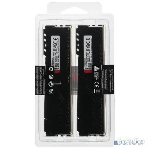Kingston DDR4 dimm 16GB Kit 2x8Gb KF432C16BBK2/16