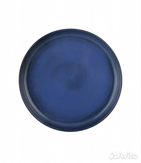 Тарелки Homeclub Indigo 25см, кружки