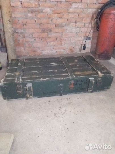 Ящик деревянный, армейский