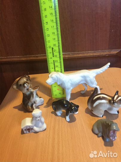 Фигурки животных ретро 50-е
