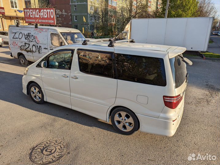 Багажник на крышу Тойота Альфард 10 кузов