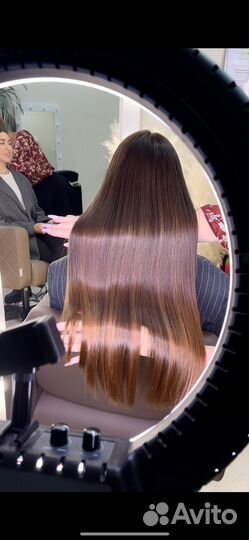 Модель на кератин/ботокс/нано. Мастер не новичок