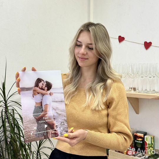 Витраж с фото / Подарок