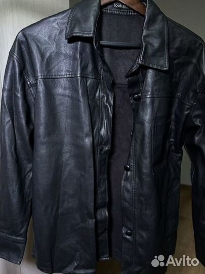 Кожаная рубашка