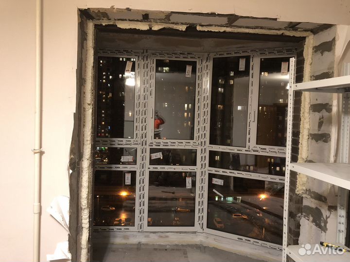 Утепление и отделка балкона