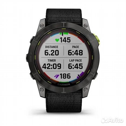 Смарт часы Garmin Enduro 2 угольно-серый DLC титан