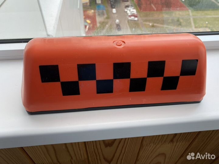 Шашка для такси с подсветкой