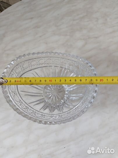 Хрустальные вазы, салатники