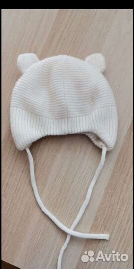 Шапка весна/ осень для новорожденных