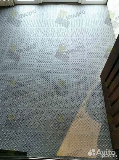 Модульный пол для гаража