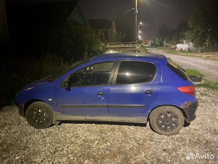 Peugeot 206 1.1 МТ, 2001, 269 346 км