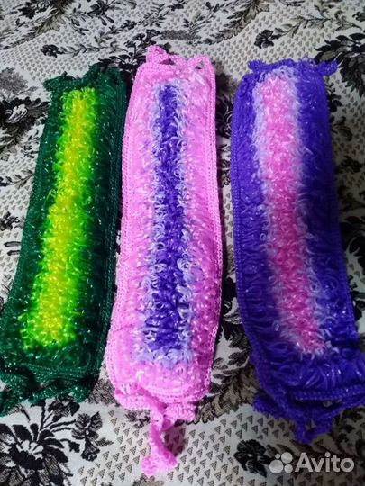 Мочалка ручной работы