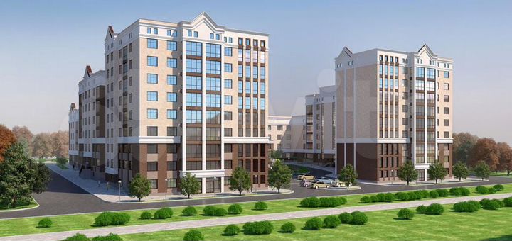 3-к. квартира, 83,3 м², 3/8 эт.