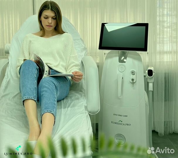 Диодный лазер для эпиляции Lumines’ Макс’Про 2000 Вт
