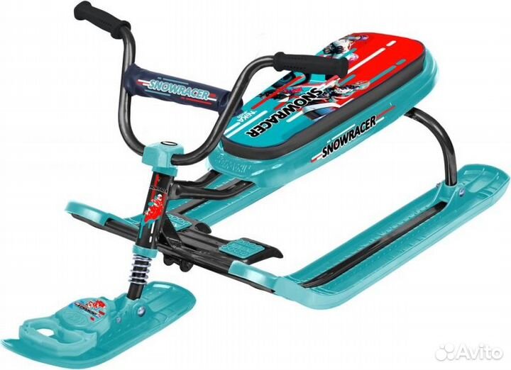 Снегокат Nika-Jamp Nika kids Sportbike бирюзовый