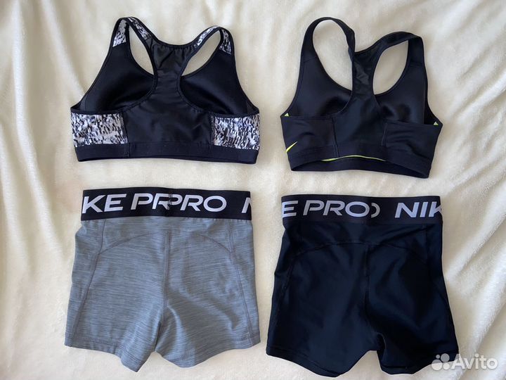 Комплект nike шорты nike pro топ