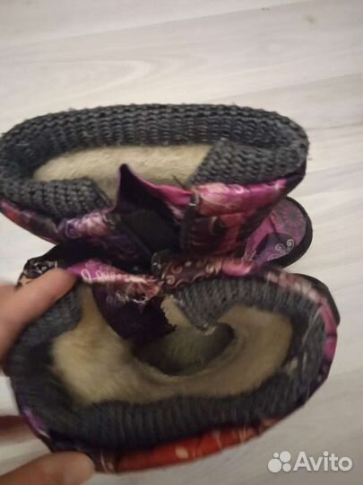 Детские зимние сапоги