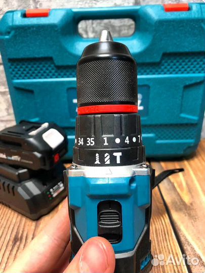 Аккумуляторная дрель шуруповерт makita 24v