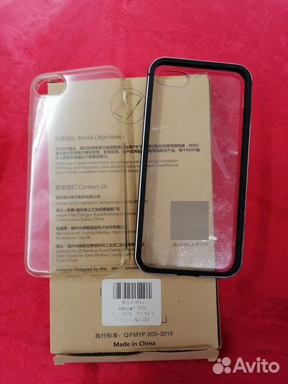 Стекло, чехол на iPhone оригинал