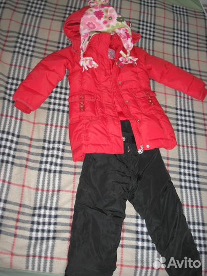 Зим. пальто sela, штаны cherche, шапка Next, 104+