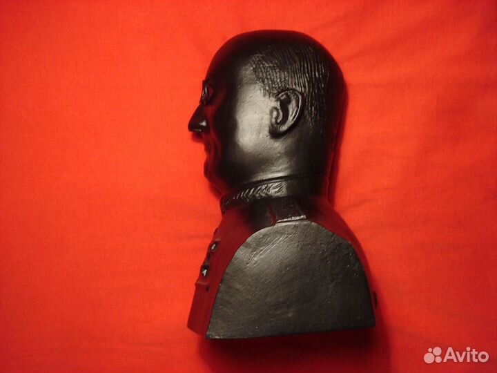 Бюст СССР Берия Редкий Завод Касли 1950 Чугун