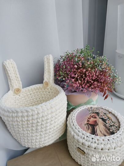 Корзинка деклративная/интерьерная