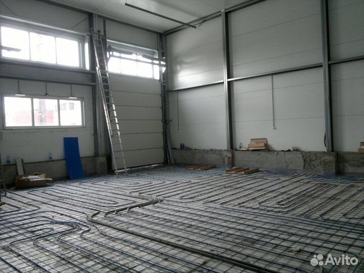 Монтаж теплого пола