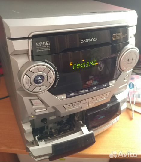 Музыкальный центр daewoo xm 111E