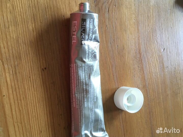 Крем краска для седых волос. Silver.Estel