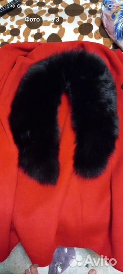 Воротник из натурального меха