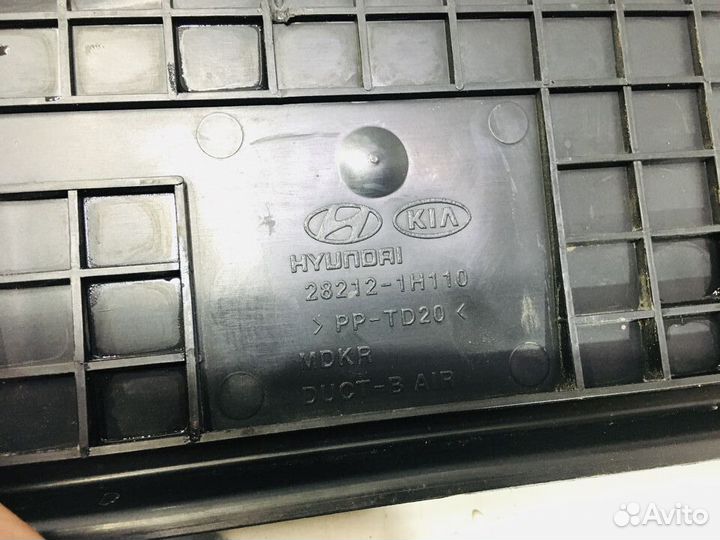 Воздухозаборник передний Kia Ceed ED 06-12