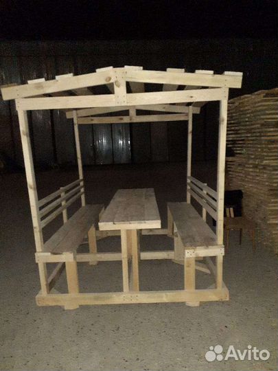 Деревянные беседки