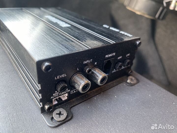 Сабвуфер пассивный и усилитель Alphard Machete