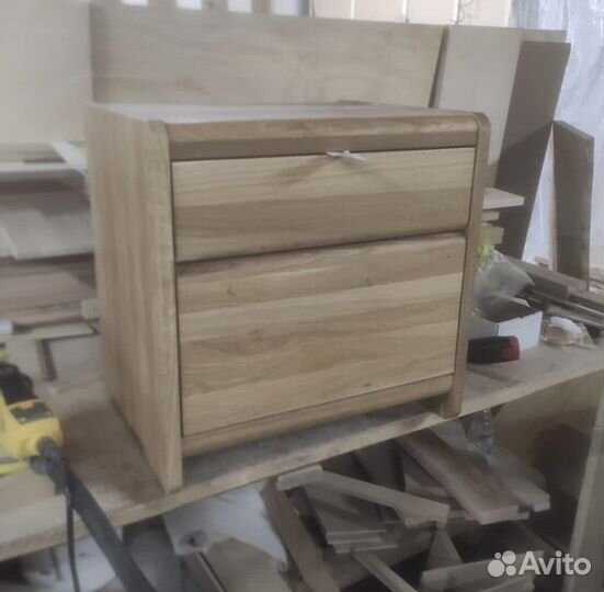 Мебель из массива - тумба прикроватная