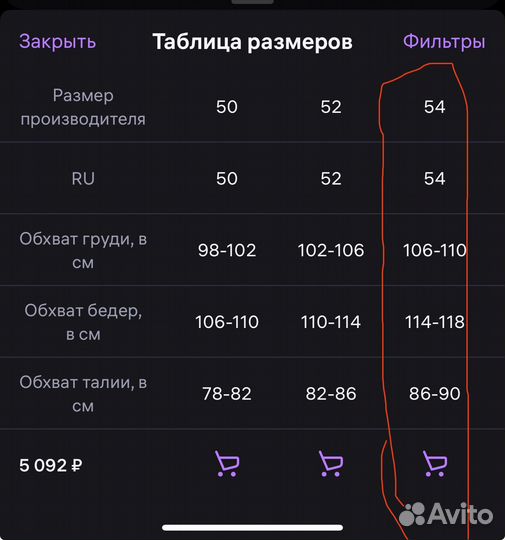 Новогоднее платье женское 54