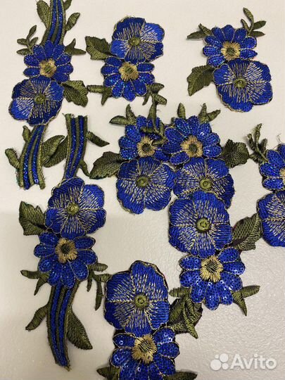 Вышивка аппликации