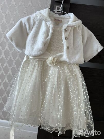 Новогодние 2 платья для девочки