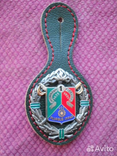Полковой знак 1 REC (Иностранный Легион)
