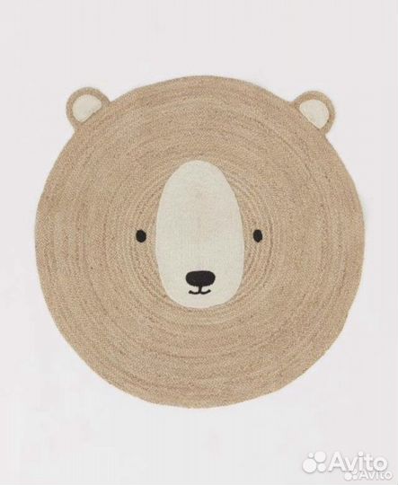 Джутовый ковер «Мишка» H&M Home