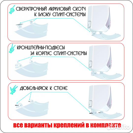 Защитный экран для кондиционера Кросс