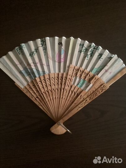 Веер из Японии. Винтаж