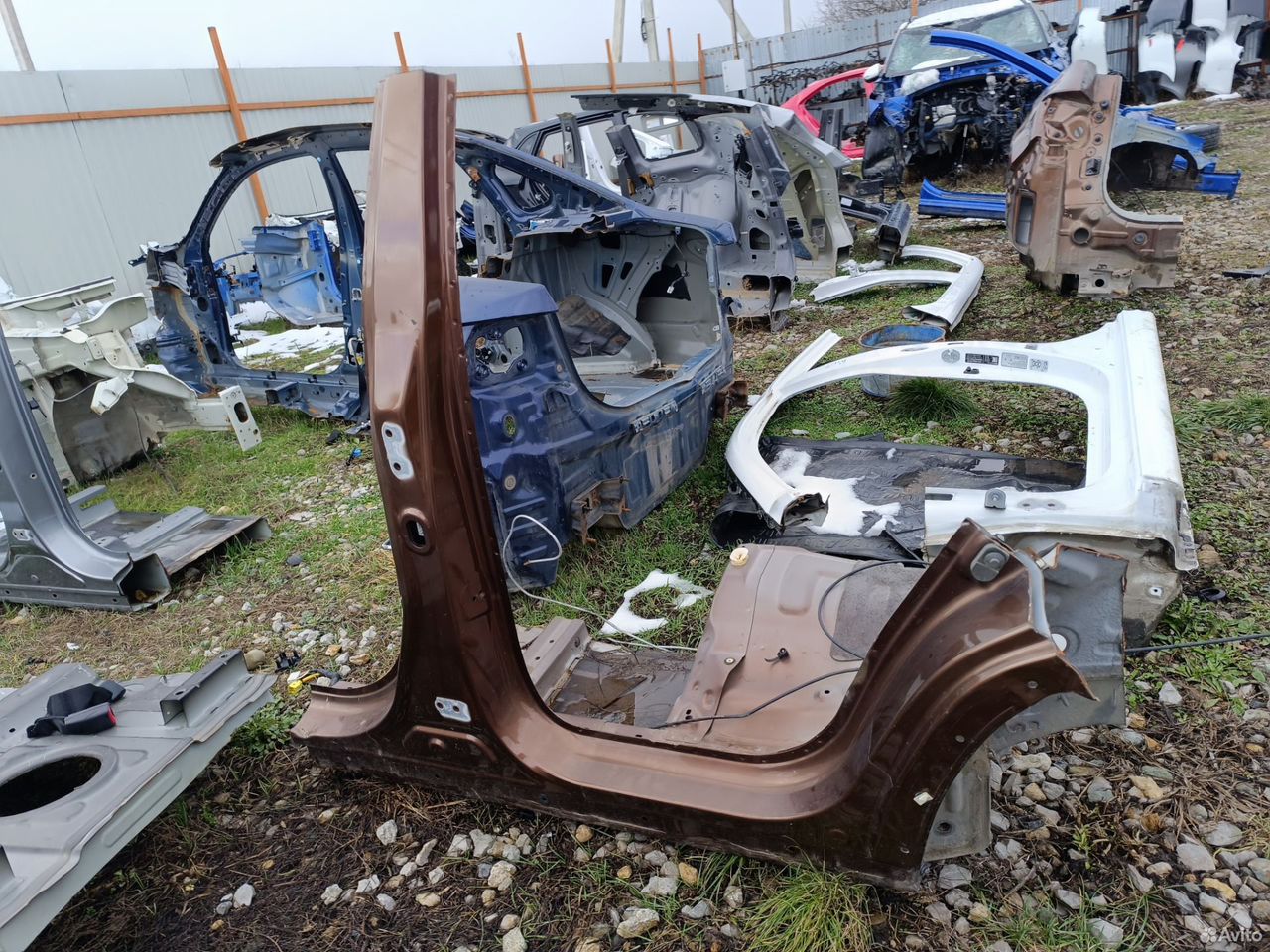 Порог левый стойка двери Changan CS35 plus