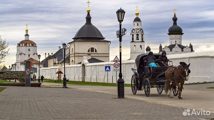 Речная прогулка на остров-град Свияжск