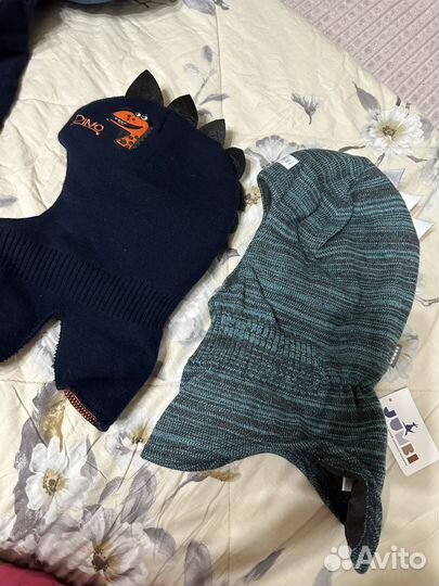 Шапка шлем детская