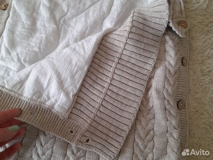 Конверт на выписку вязаный