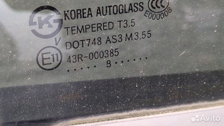 Дверь правая задняя Hyundai Santa Fe, 2008