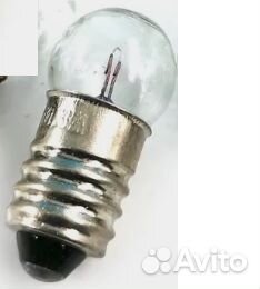 Лампа накаливания для фонарика 3,6в
