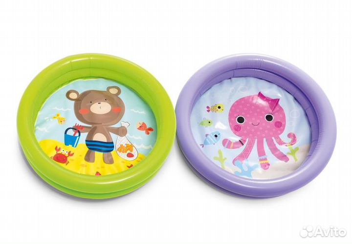 Бассейн надувной детский 